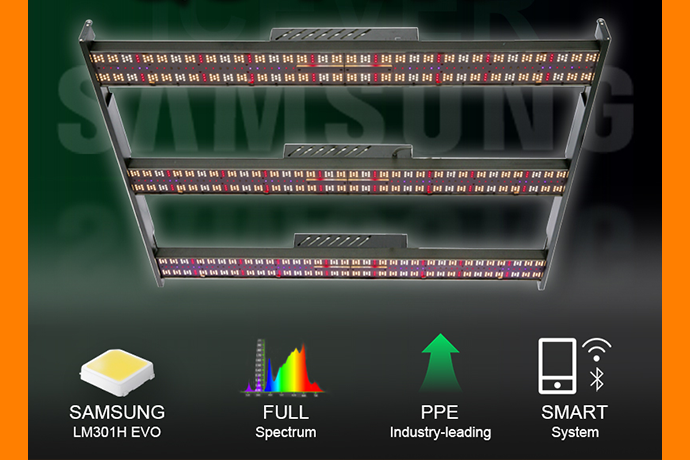 Newsletter : QS Pro(+) - V2.0 ajoute le composant UV d&eacute;tachable pour les lampes de culture de plantes &agrave; spectre complet, la meilleure dur&eacute;e de vie et la meilleure dissipation thermique